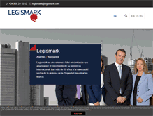 Tablet Screenshot of legismark.com